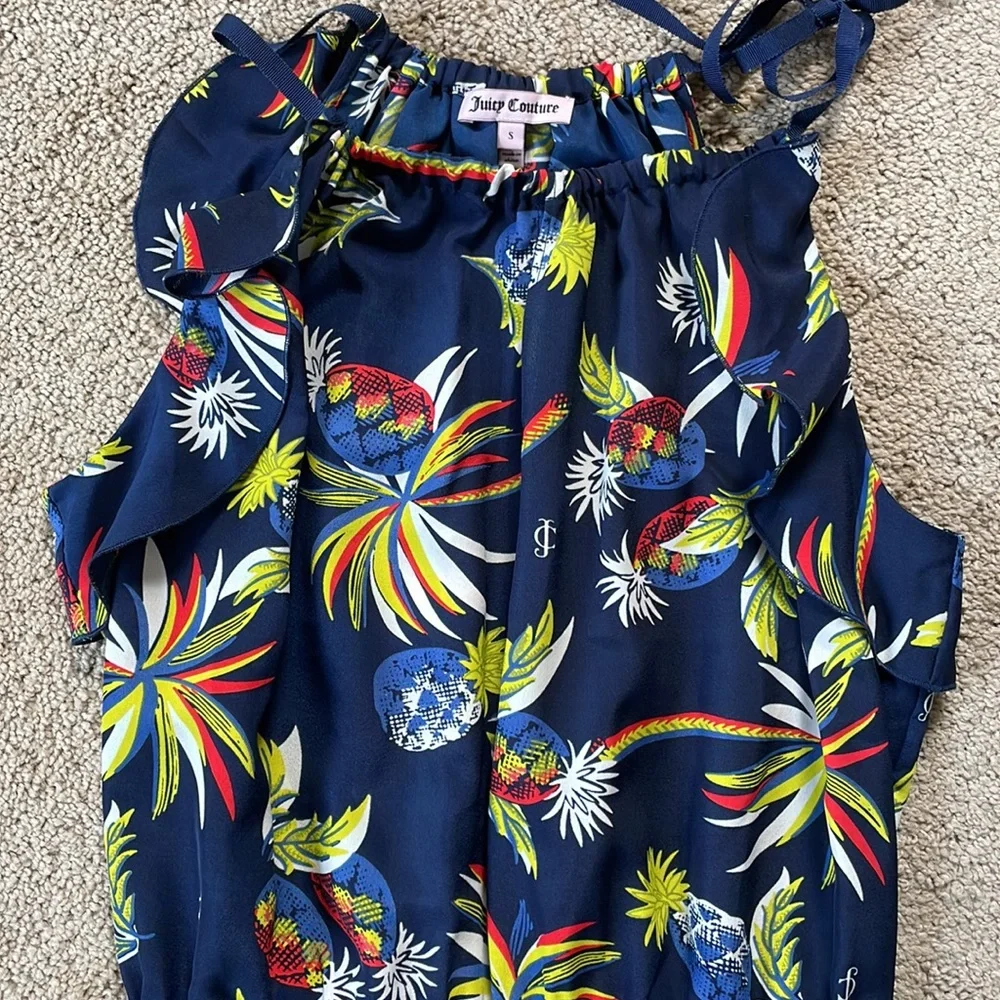 ✨Like New✨Authentic Juicy Couture romper 💙 - Picture 2 of 7